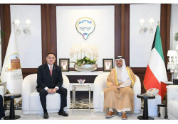 ЭЛЧИН САЙД П.СЭРГЭЛЭН КУВЕЙТ УЛСЫН ФАРВАНИЯА ХОТЫН ЗАХИРАГЧ ШЕЙХ ДАБИ НАССЕР АЛЬ-САБАХ-ТАЙ УУЛЗАВ