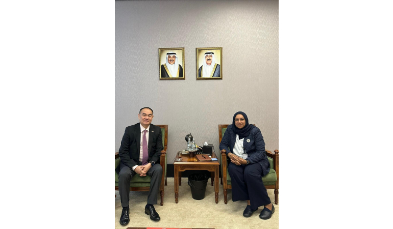 ЭЛЧИН САЙД П.СЭРГЭЛЭН КУВЕЙТ УЛСЫН ГАДААД ХЭРГИЙН ЭРХ ЗҮЙН АСУУДАЛ ХАРИУЦСАН ТУСЛАХ САЙД ТАХРАНИ АЛЬ-НАССЕР-ТАЙ УУЛЗАВ